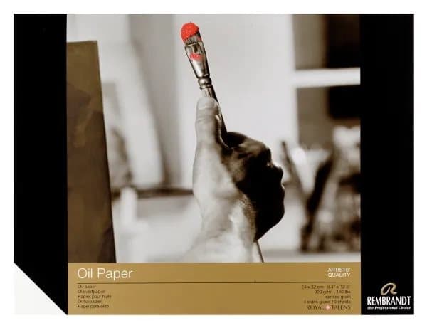 Rembrandt Oil colour paper | 24 x 32 cm, 300 g, 10 sheets