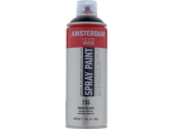 Amsterdam Spray Paint Oxide Black 735