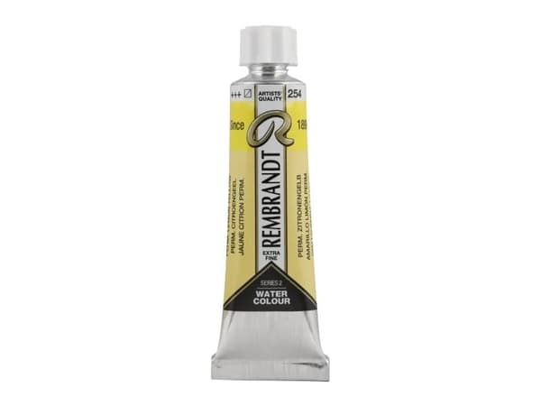Rembrandt Watercolour Tube Permanent Lemon Yellow 254
