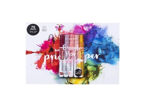 Ecoline Watercolour printer paper | 21 x 29.7 cm (A4), 150 g/m², 75 sheets