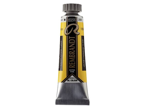 Rembrandt Oil Colour Tube Cadmium Yellow Light 208