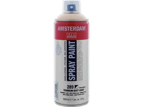 Amsterdam Spray Paint Titanium Buff Light 289