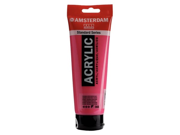 Amsterdam Standard Series Acrylic Tube Quinacridone Rose 366
