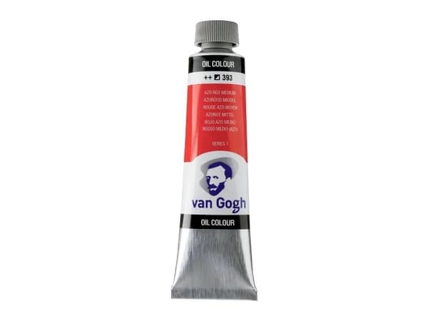 Van Gogh Oil Colour Tube Azo Red Medium 393