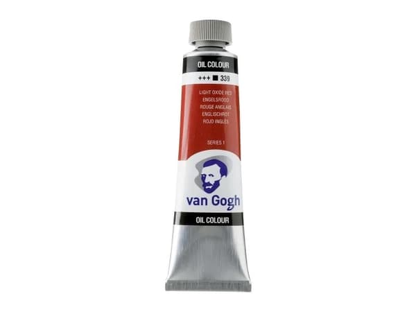 Van Gogh Oil Colour Tube Light Oxide Red 339