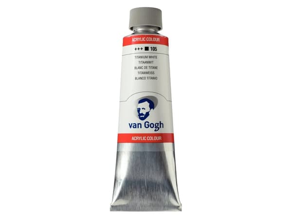 Van Gogh Acrylic Colour Tube Titanium White 105