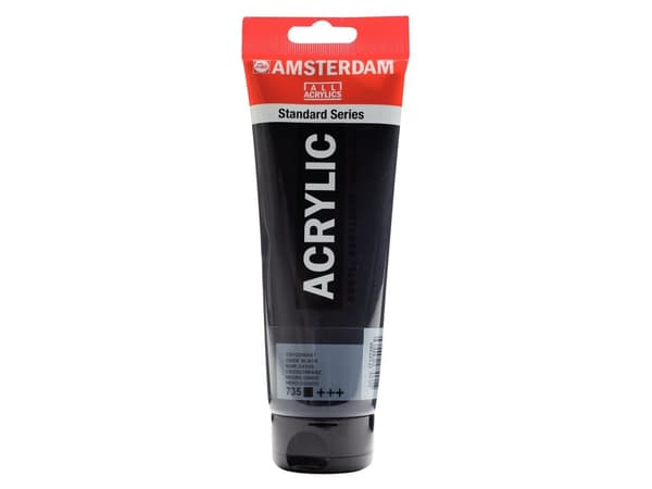 Amsterdam Standard Series Acrylic Tube Oxide Black 735