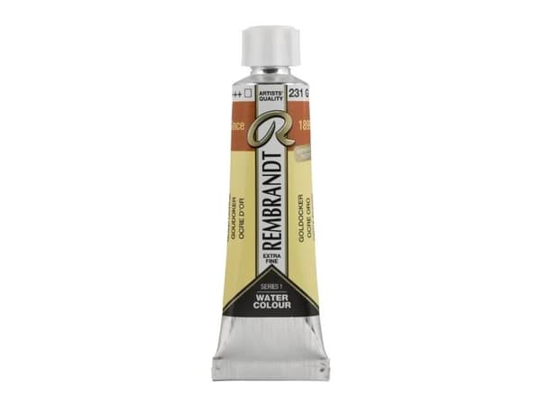 Rembrandt Watercolour Tube Gold Ochre 231