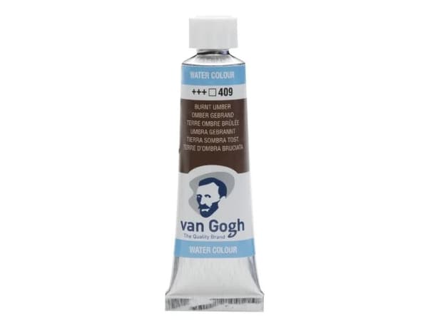 Van Gogh Watercolour Tube Burnt Umber 409