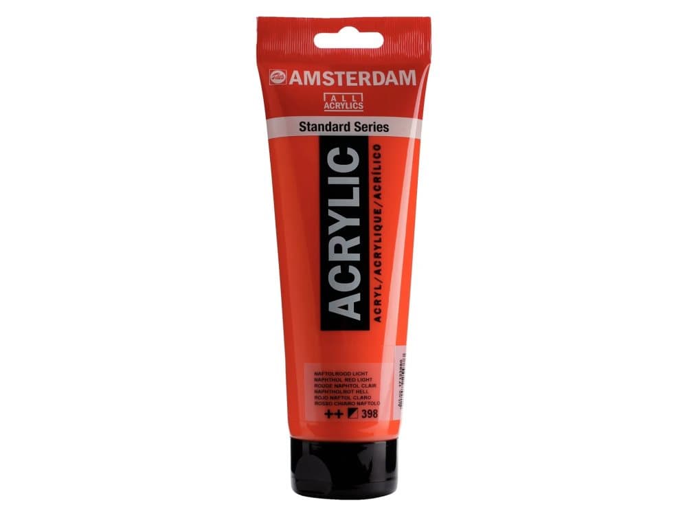 Amsterdam Standard Series Acrylic Tube 250 ml Naphthol Red Light 398