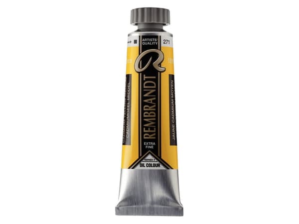 Rembrandt Oil Colour Tube Cadmium Yellow Medium 271