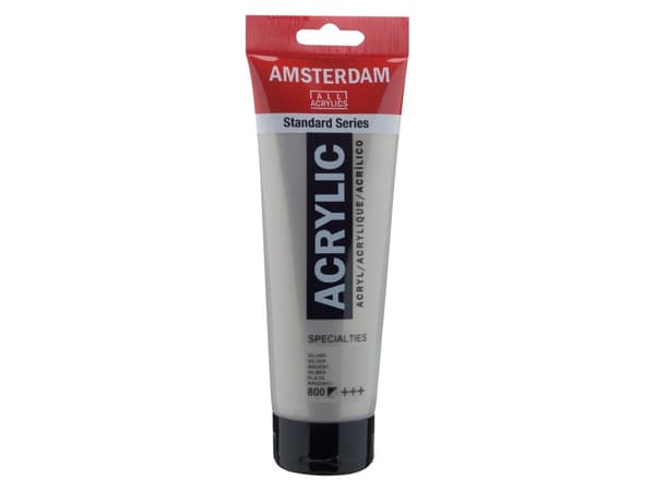 Amsterdam Standard Series Akrylrør 250 ml Sølv 800