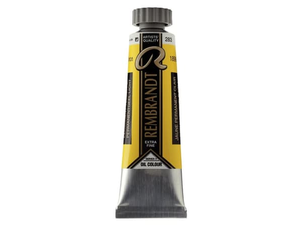 Rembrandt Oil Colour Tube Permanent Yellow Light 283