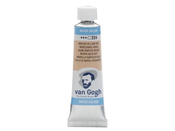 Van Gogh Watercolour Tube Naples Yellow Red 224