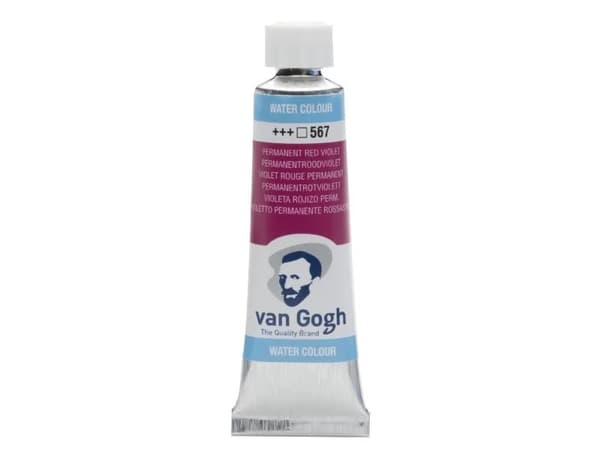 Van Gogh Watercolour Tube Permanent Red Violet 567