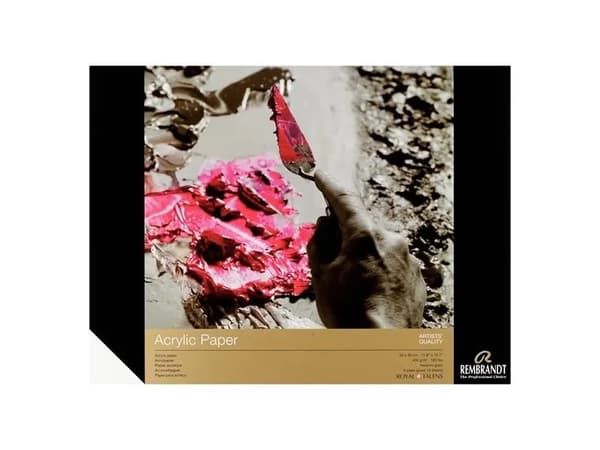 Rembrandt Acrylic colour paper | 30 x 40 cm, 400 g, 10 sheets