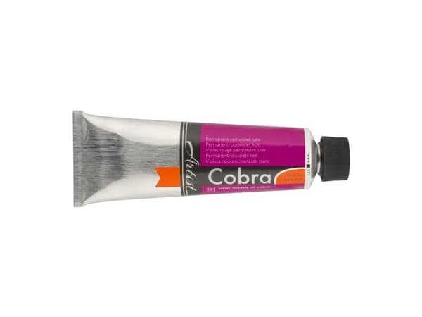 Cobra Artist Water-Mixable Oil Colour Tube Permanent Red Violet Light 577