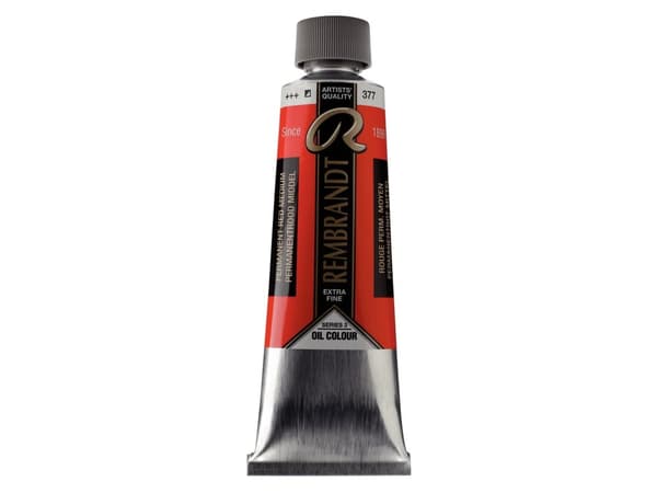 Rembrandt Oil Colour Tube Permanent Red Medium 377