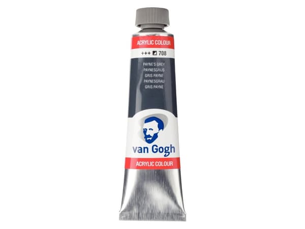Van Gogh Acrylic Colour Tube Payne's Grey 708