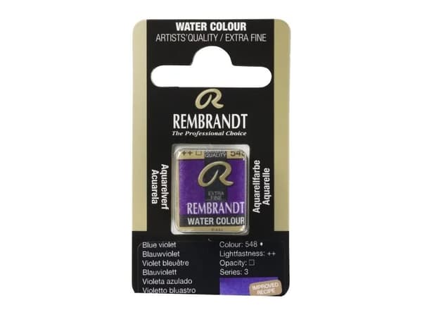 Rembrandt Watercolour Pan Blue Violet 548