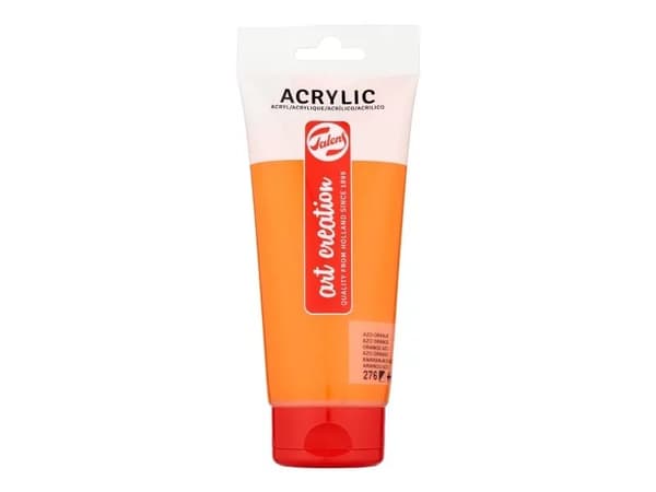 Talens Art Creation Acrylic Colour Tube Azo Orange 276