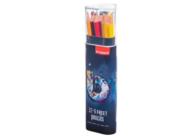 Bruynzeel 60212018, Multifärg, 18 styck