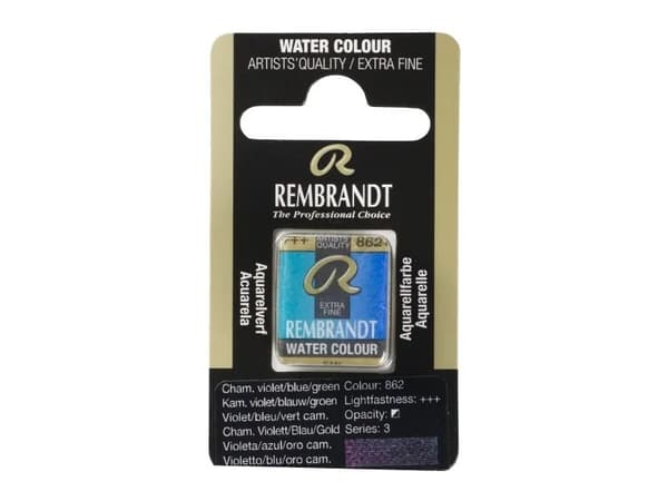 Rembrandt Watercolour Pan Chameleon Violet/Blue/Green 862
