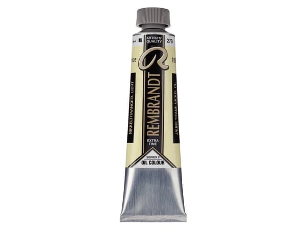 Rembrandt Oil Colour Tube Nickel Titanium Yellow Light 279