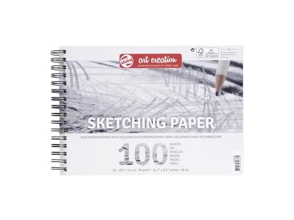 Talens Art Creation Sketching paper | 29.7 x 21 cm (A4), 90 g, 100 sheets