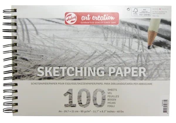 Talens Art Creation Sketching paper | 29.7 x 21 cm (A4), 90 g, 100 sheets