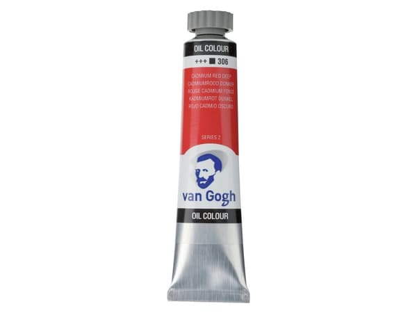 Van Gogh Oil Colour Tube Cadmium Red Deep 306