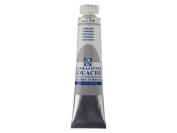 Talens Talens Gouache Extra Fin Quality Tube Varmgrå 718