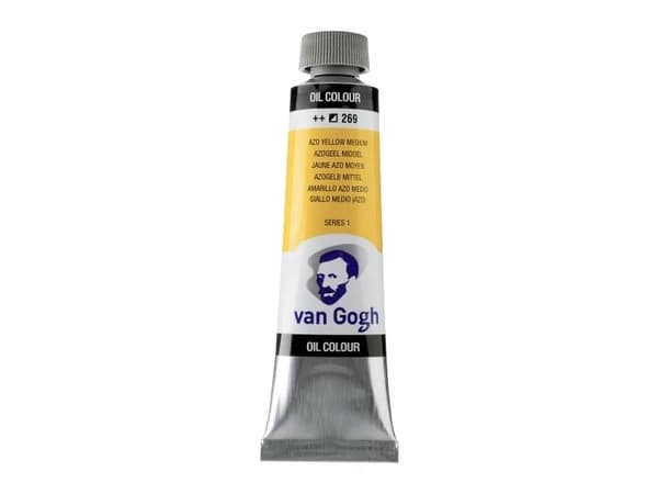Van Gogh Oil Colour Tube Azo Yellow Medium 269