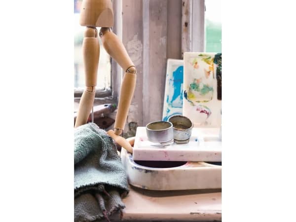 Talens Manikin Female Plain Wood Height 30 Cm