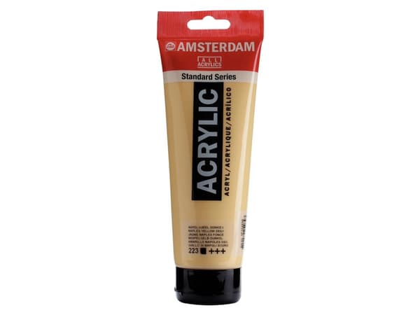 Amsterdam Standard Series Acrylic Tube Naples Yellow Deep 223
