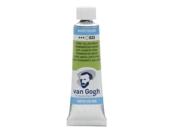 Van Gogh Watercolour Tube Permanent Yellowish Green 633