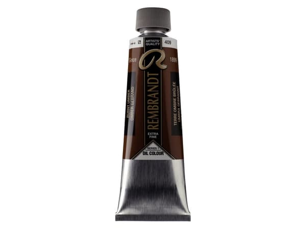 Rembrandt Oil Colour Tube Burnt Umber 409