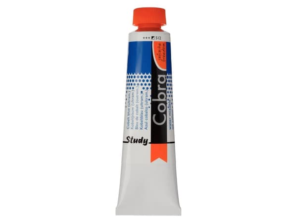 Cobra Study Water Mixable Oil Colour Tube Cobalt Blue (Ultramarine) 512