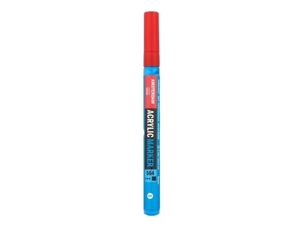 Amsterdam Acrylic Marker 2 mm Brilliant Blue 564