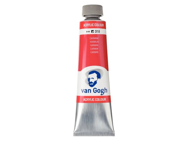 Van Gogh Acrylic Colour Tube Carmine 318