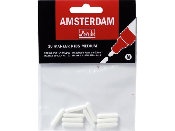 Amsterdam markeringsspisser | 6 x 4mm - middels rund