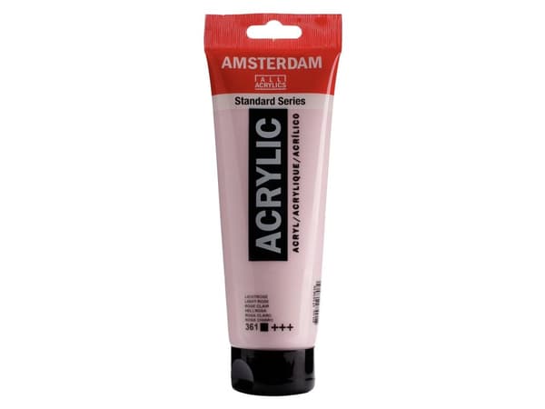 Amsterdam Standard Series Acrylic Tube Light Rose 361