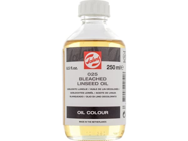 Talens Bleached Linseed Oil 025 Bottle