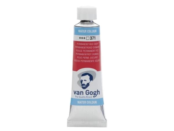 Van Gogh Watercolour Tube Permanent Red Deep 371