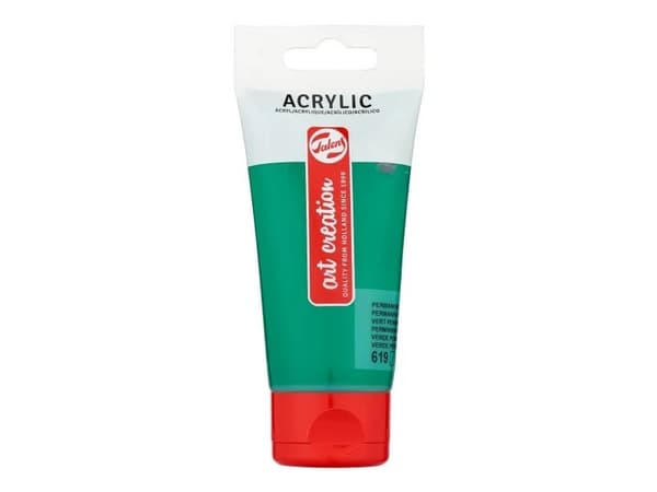 Talens Art Creation Acrylic Colour Tube Permanent Green Deep 619