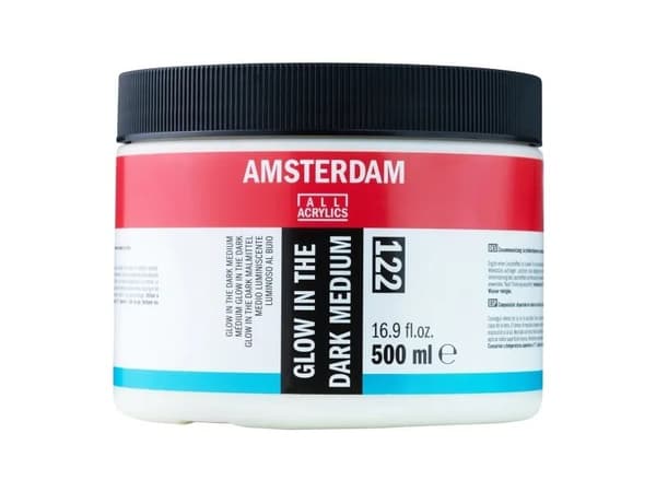 Amsterdam Glow in the dark medium 122 jar