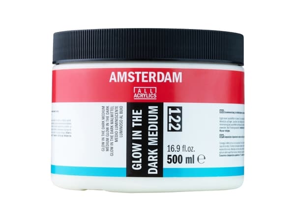 Amsterdam Glow in the dark medium 122 jar