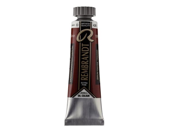 Rembrandt Oil Colour Tube Transparent Oxide Brown 426