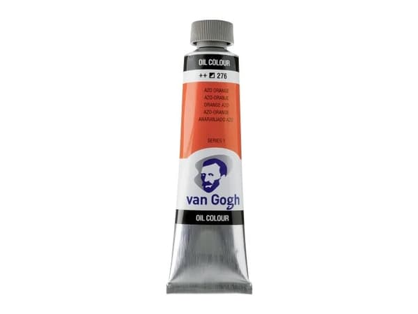 Van Gogh Oil Colour Tube Azo Orange 276