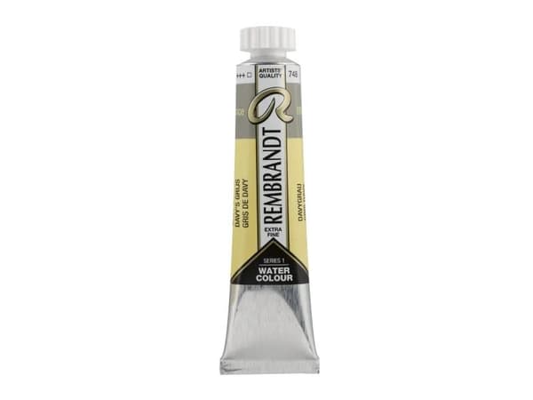 Rembrandt Watercolour Tube Davy'S Grey 748